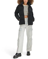 Levi's Women's Corduroy Bubble Puffer Jacket