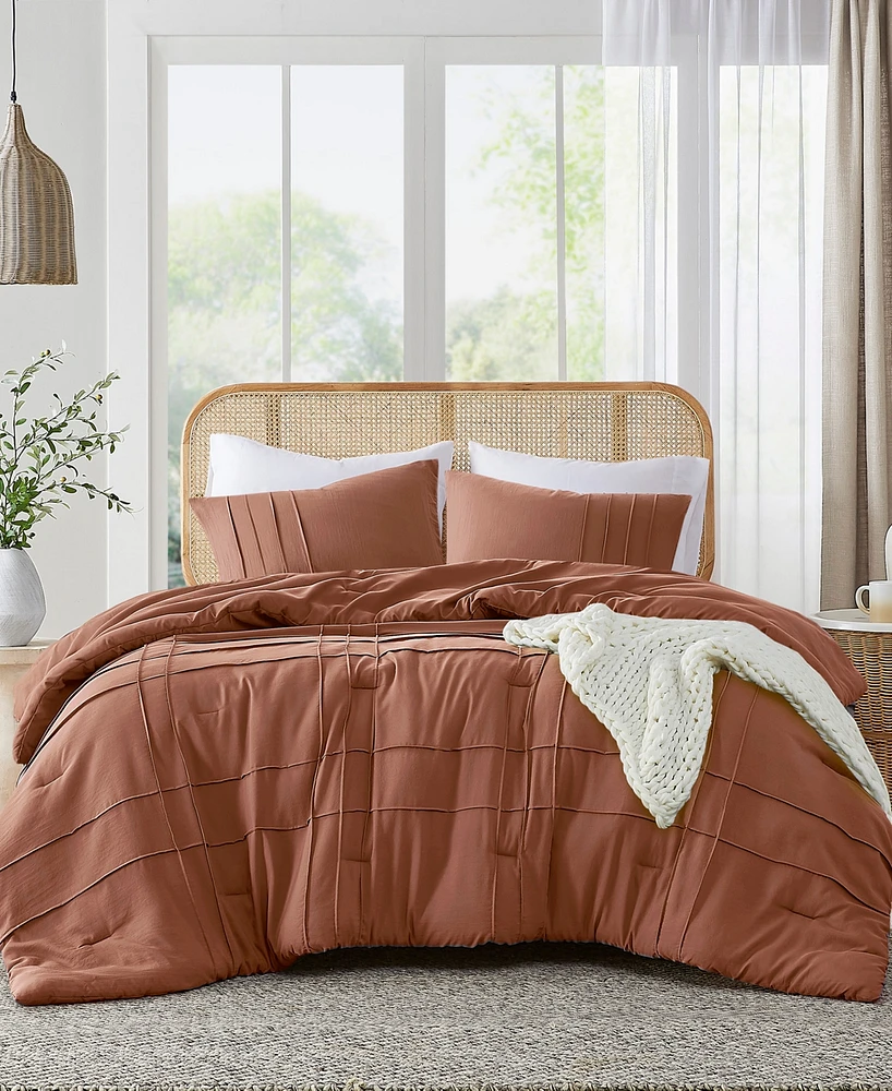 510 Design Porter Pleated 3-Pc. Comforter Set