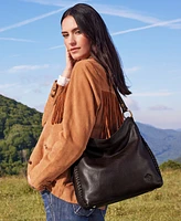 Patricia Nash Kalispell Large Leather Hobo