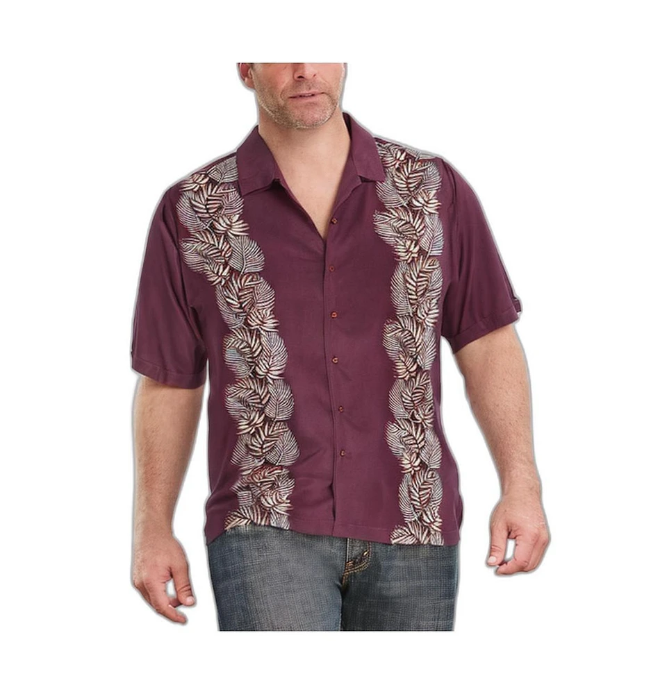 KingSize Big & Tall Short Sleeve Island Shirt