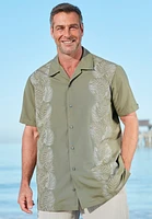 KingSize Big & Tall Short Sleeve Island Shirt