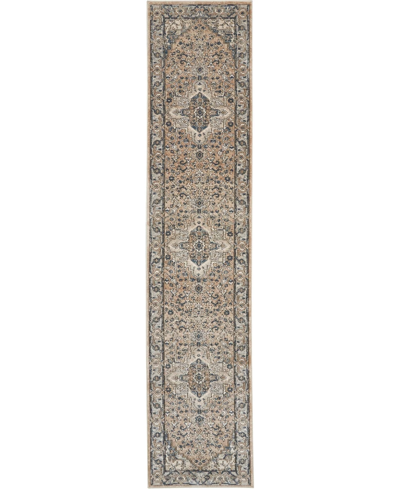 Nourison Home Quarry QUA05 2'2"x10' Runner Area Rug