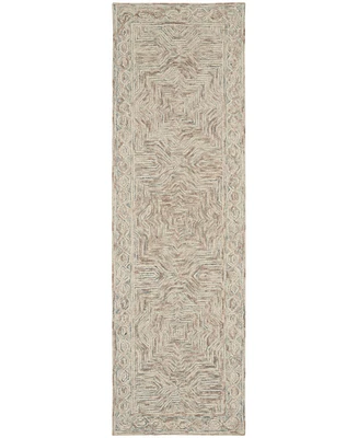 Nourison Home Interlock ITL03 2'3"x7'6" Runner Area Rug