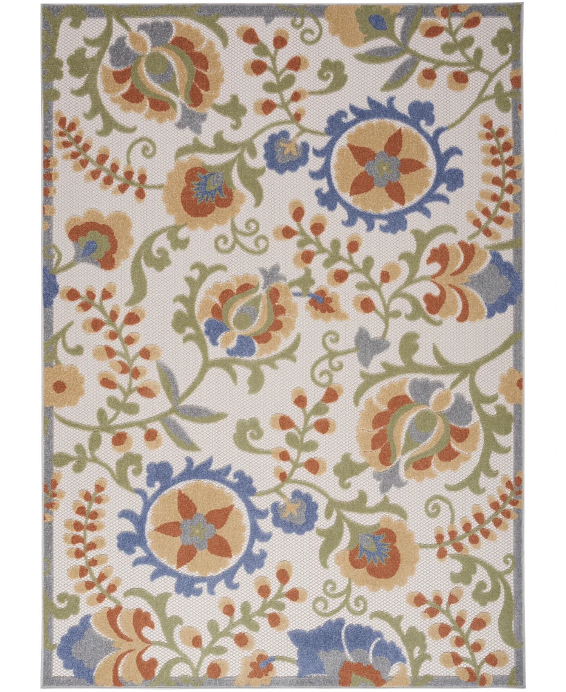 Nourison Home Aloha ALH17 3'6"x5'6" Area Rug