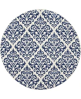 Nourison Home Grafix GRF06 5'3"x5'3" Round Area Rug