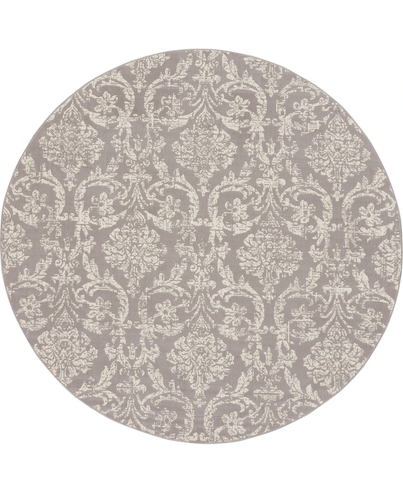 Nourison Home Jubilant JUB09 8'x8' Round Area Rug