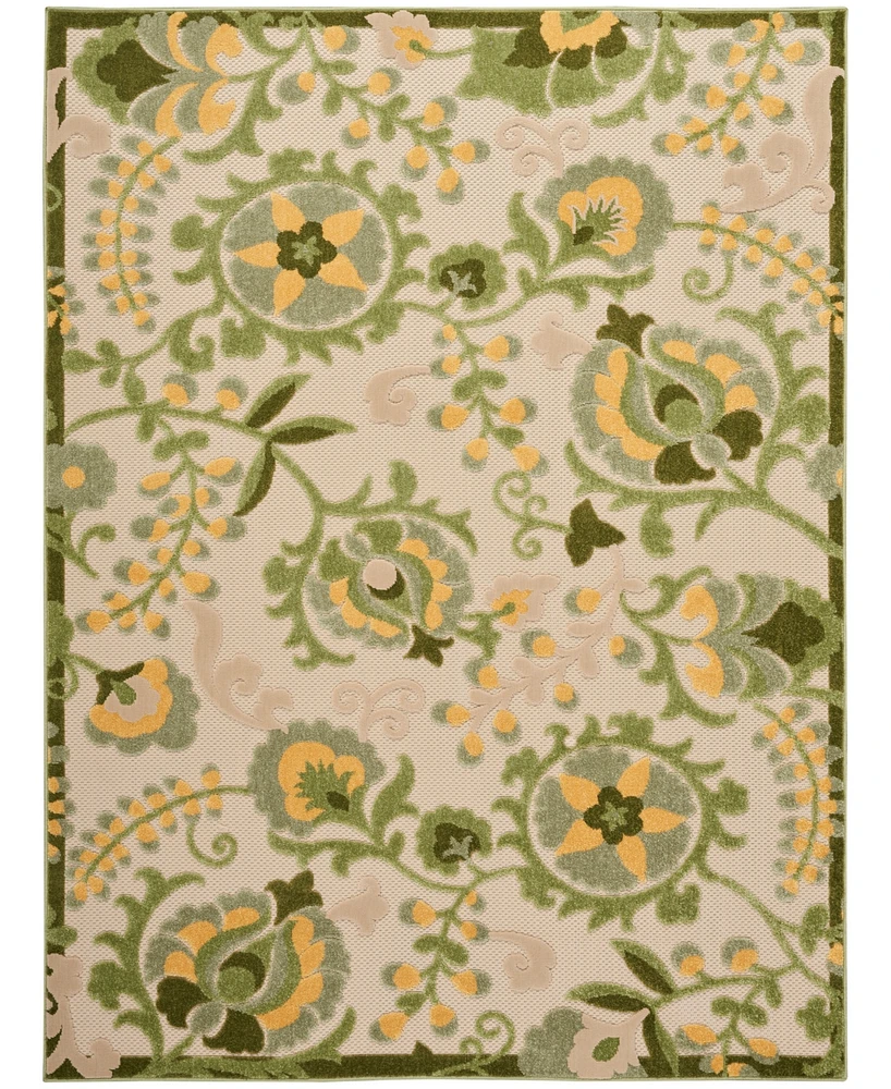 Nourison Home Aloha ALH17 3'6"x5'6" Area Rug