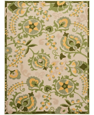 Nourison Home Aloha ALH17 3'6"x5'6" Area Rug