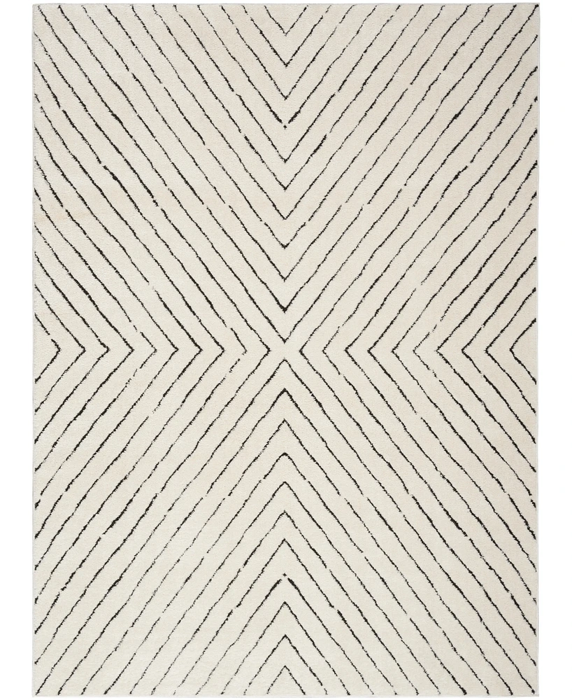 Nourison Home Modern Comfort MNC01 5'3"x7' Area Rug