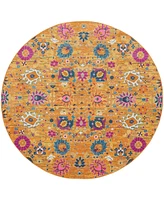 Nourison Home Passion PSN01 8'x8' Round Area Rug