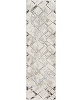 Nourison Home Glitz GLZ02 2'3"x7'6" Runner Area Rug