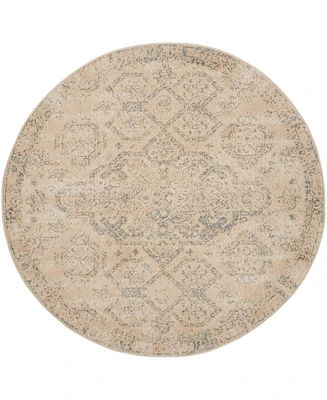 Nourison Home Tranquil TRA13 5'3"x5'3" Round Area Rug