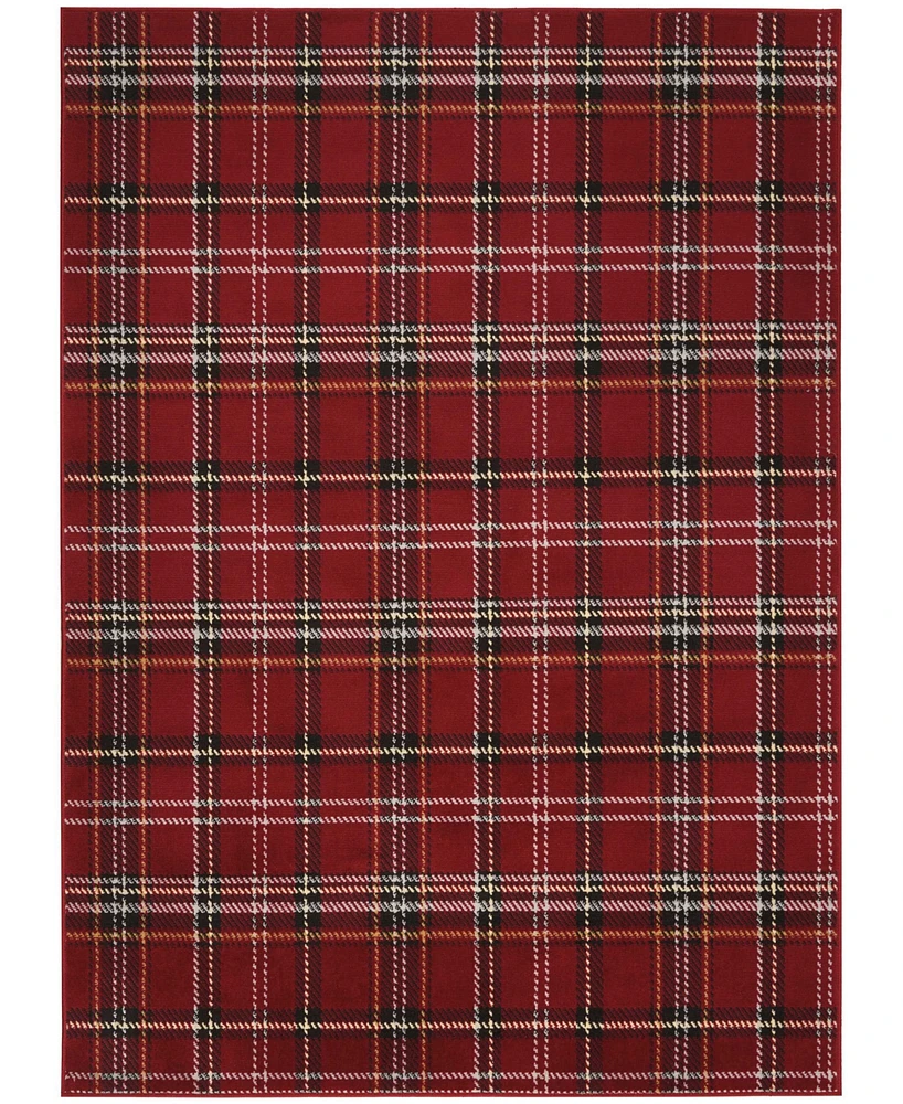 Nourison Home Grafix GRF03 5'3"x7'3" Area Rug