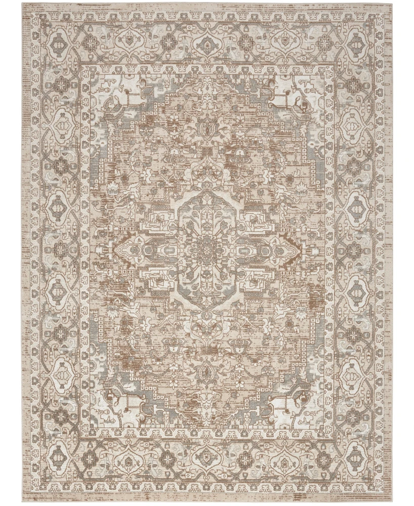 Nourison Home Quarry QUA05 3'9"x5'9" Area Rug