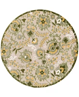 Nourison Home Aloha ALH17 5'3"x5'3" Round Area Rug