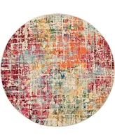 Nourison Home Celestial CES13 5'3"x5'3" Round Area Rug