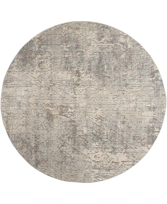 Nourison Home Quarry QUA03 7'10"x7'10" Round Area Rug