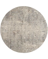 Nourison Home Quarry QUA03 7'10"x7'10" Round Area Rug