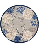 Nourison Home Aloha ALH32 7'10"x7'10" Round Area Rug