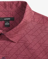 Alfani Men's Alfatech Zig-Zag Shirt, Exclusively at Macy's