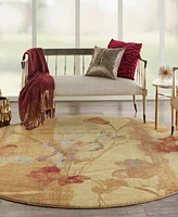 Nourison Home Somerset ST18 7'9"x7'9" Round Area Rug