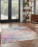 Nourison Home Passion PSN36 5'3"x5'3" Square Area Rug