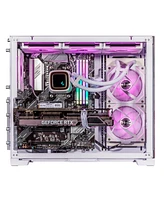 Velztorm Bubble Cow Pink Limited Edition Gaming Pc (Amd Ryzen 7 5700X 8-Core, 32GB DDR4, 1TB PCIe Ssd + 2TB Hdd, GeForce Rtx 4060, Win 10 Pro)