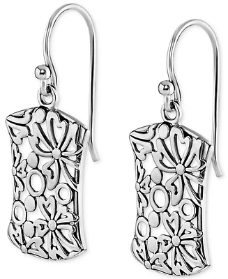 Giani Bernini Filigree Drop Earrings in Sterling Silver, Created for Macy's