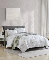 Kenneth Cole New York Ink Wash Vine 4-Pc. Comforter Set