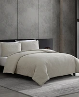 Vera Wang Puckered Texture 3-Pc. Comforter Set