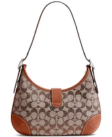 Coach Hamptons Leather Hobo Bag