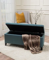 Stylish Storage Ottoman: Extra Seating And Hidden Compartment