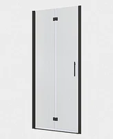 1 3/8" adjustment, universal pivot shower door, with 1/4" tempered glass