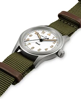 Hamilton Women's Swiss Khaki Field Green Textile Strap Watch 33mm