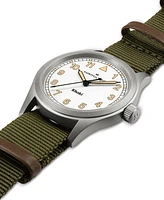 Hamilton Men's Swiss Khaki Field Green Textile Strap Watch 38mm