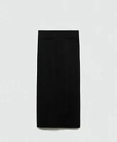 Mango Women's Long Pencil Skirt