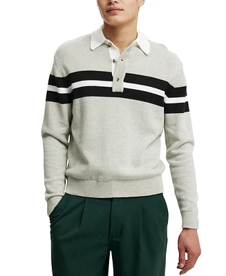 Cotton On Men's Rugby Knit Shirt