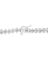 Diamond Bracelet (1 ct. t.w.) in 10k White Gold, Created for Macy's