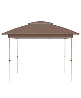 Streamdale Furniture 12' x 12' Pop Up Canopy Tent with Netting and Carry Bag, Instant Sun Shelter with 137 sq.ft Shade, Tents for Parties, Height Adju