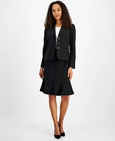 Le Suit Women's Trumpet Skirt Suit, Regular & Petite