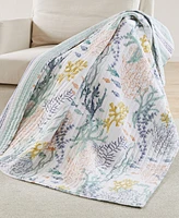 Levtex Ocean Meadow Reversible Quilted Throw, 50" x 60"