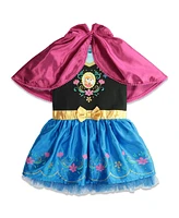 Frozen Big Girls Disney Princess Anna Fur Dress