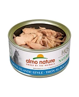 Almo Nature Hqs Natural Cat 24pk (2.47oz): Tuna In Broth Atlantic Style