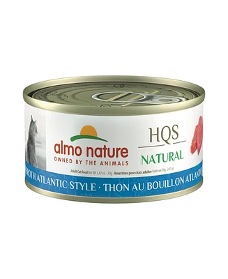 Almo Nature Hqs Natural Cat 24pk (2.47oz): Tuna In Broth Atlantic Style