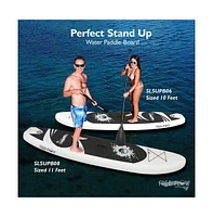 SereneLife Free Flow Stand-Up Paddle-Board (Sup), 10 ft.