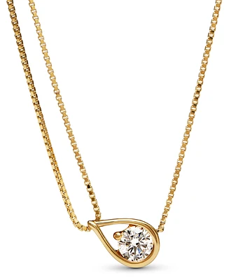 Pandora Infinite Lab-Grown Diamond Double Chain Collier Necklace