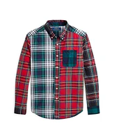 Polo Ralph Lauren Big Boys Plaid Cotton Fun Shirt