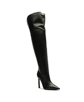 Schutz Women's Cate Over the Knee Pointed Toe Boots