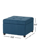 Simplie Fun Carlsbad Storage Ottoman