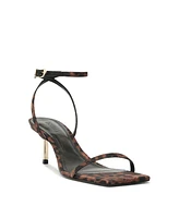 Schutz Women's Sam Mid Squared Toe Sandals